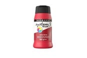Arts & Crafts - Tilbehør - Daler-Rowney System3 500 ml Cadmium Red Hue - 16-129500503