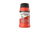 Arts & Crafts - Tilbehør - Daler-Rowney System3 500 ml Cadmium Scarlet Hue - 16-129500511