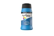 Arts & Crafts - Tilbehør - Daler-Rowney System3 500 ml Process Cyan - 16-129500120