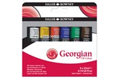 Arts & Crafts - Tilbehør - Daler-Rowney Georgian Oil Starter Set 6x22 ml - 16-111900150