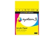Arts & Crafts - Tilbehør - Daler-Rowney System3 Acrylic Pad 20 Sheets 230G A5 - 16-403600500