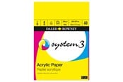 Arts & Crafts - Tilbehør - Daler-Rowney System3 Acrylic Pad 20 Sheets 230G A3 - 16-403600300