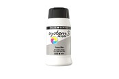 Arts & Crafts - Tilbehør - Daler-Rowney System3 500 ml Titanium White - 16-129500009