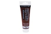 Arts & Crafts - Tilbehør - Daler-Rowney Graduate Acrylic 120 ml Burnt Umber - 16-123120225
