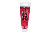 Arts & Crafts - Tilbehør - Daler-Rowney Graduate Acrylic 120 ml Crimson - 16-123120542