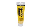 Arts & Crafts - Tilbehør - Daler-Rowney Graduate Acrylic 120 ml Naples Yellow - 16-123120634