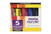 Arts & Crafts - Tilbehør - Daler-Rowney Graduate Acrylic Starter Set 5x120 ml - 16-123900100