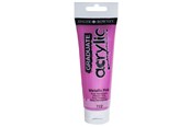 Arts & Crafts - Tilbehør - Daler-Rowney Graduate Acrylic 120 ml Metallic Pink - 16-123120722