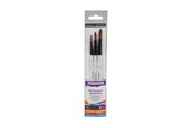 Arts & Crafts - Tilbehør - Daler-Rowney Graduate Synthetic Round Brush Set 3 pcs - 16-212530007