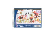 Arts & Crafts - Tilbehør - Daler-Rowney Aquafine CP Travel Book 12 Sheets 300G A5 - 16-432250500