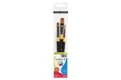 Arts & Crafts - Tilbehør - Daler-Rowney System3 Wallet Brush 300 3 pcs - 16-281300300