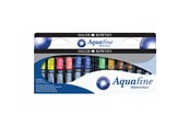 Arts & Crafts - Tilbehør - Daler-Rowney Aquafine Watercolour Introduction Set 12x8 ml - 16-131900556