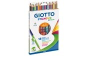 Skrive- & Tegneverktøy - Giotto Stilnovo Bicolor 18 pcs - 11-257200