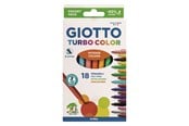 Skrive- & Tegneverktøy - Giotto Turbo Color 18 pcs BL - 11-073400
