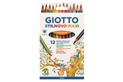Skrive- & Tegneverktøy - Giotto Stilnovo Maxi 12 pcs BL - 11-225900