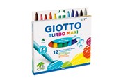 Skrive- & Tegneverktøy - Giotto Turbo Maxi 12 pcs BL - 11-076200