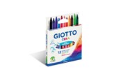 Skrive- & Tegneverktøy - Giotto Cera Wax Crayons 12 pcs BL - 11-281200
