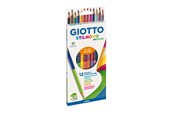 Skrive- & Tegneverktøy - Giotto Stilnovo Bicolor 12 pcs - 11-256900