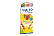 Skrive- & Tegneverktøy - Giotto Elios Tri Wood free 12 pcs - 11-275800