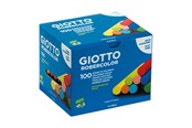 Skrive- & Tegneverktøy - Giotto Robercolor Chalks Assortd col. Box 100-pack - 12-539000
