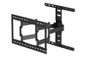 Veggmontering, AV-braketter & AV-møbler - Deltaco Office ARM-0258 - Ultra-Slim mounting kit - full-motion - for LCD TV / curved LCD TV - black - Max 60 kg - recommended for 75" - ARM-0258-B