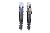 Nettverkskabel - PatchSee ThinPATCH patch cable - 3.1 m - black - Svart - 3m - TP-6A-U/10