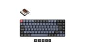 Tastatur - Keychron K3 Pro QMK/VIA Wireless - Gateron Low Profile Brown - Gamingtastatur - Uten numpad - Nordisk - Svart - K3P-H3P-BO