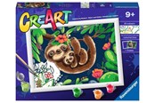 Kreative leker - Ravensburger CreArt Paint by Numbers - Cute Sloths - 236329