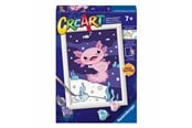 Kreative leker - Ravensburger CreArt Paint by Number - Axolotl - 255542