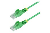 Nettverkskabel - StarTech.com patch cable - green - Grønn - 0.25m - N6PAT25CMGNS