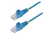 Nettverkskabel - StarTech.com patch cable - blue - Blå - 0.25m - N6PAT25CMBLS