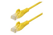 Nettverkskabel - StarTech.com patch cable - yellow - Gul - 0.25m - N6PAT25CMYLS