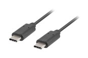USB - Lanberg - USB-C cable - USB-C to USB-C - 1 m - CA-CMCM-10CU-0010-BK