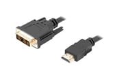 Skjermkabel - Lanberg adapter cable - HDMI / DVI - 3 m - CA-HDDV-10CC-0030-BK