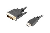 Skjermkabel - Lanberg adapter cable - HDMI / DVI - 3 m - CA-HDDV-20CU-0030-BK