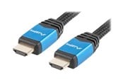 Skjermkabel - Lanberg HDMI cable with Ethernet - 1 m - CA-HDMI-20CU-0010-BL