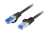 Nettverkskabel - Lanberg patch cable - 1.5 m - black RAL 9004 - Svart - 1m - PCF6A-10CC-0150-BK