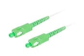 Nettverkskabel - Lanberg patch cable - 10 m - 10 m - white - Hvit - 10m - FO-SASA-SS31-0100-WH