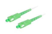Nettverkskabel - Lanberg patch cable - 10 m - 10 m - white - Hvit - 10m - FO-SASA-SS21-0100-WH