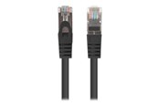 Nettverkskabel - Lanberg patch cable - 5 m - black RAL9004 - Svart - 5m - PCF6-20CC-0500-BK