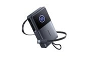 Nødlader - Joyroom JR-PR1 10000mAh 22.5W Powerbank with Built-in Retractable USB-C Cable - Black Nødlader - Svart - 10000 mAh - JR-PR1