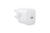 Mobil - Adaptere og ladere - Joyroom JR-TCF20 USB-C PD 20W network charger - white - JR-TCF20_W