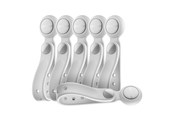 Mobil - Andre tilbehør - Joyroom R-ZS422 Cable Organizer Silicone Headband with Magnet Set of 6 - White - JR-ZS422_W