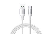 USB - Joyroom S-A28 Flash Series 3A USB-A - USB-C Cable 1m - White - S-A28_ACW1