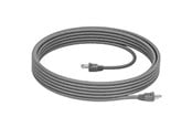 Nettverkskabel - Logitech Cat5e Kit - patch cable - graphite - Grå - 7m - 952-000073