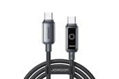 USB - Joyroom S-A55 StarFlight cable 100W USB-C - USB-C 1.2m - black - S-A55 C-C 100W 1.2 black