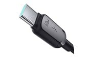 USB - Joyroom Multi-Color Series A14 USB-C / USB-C 60W Cable 1.2 m - Black - S-CC100A141B