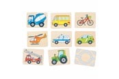 Babyleker - Goki Wooden Memo Vehicles - 56301
