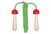 Utendørsleker - Goki Skipping Rope Wooden Handles Mushroom - 63862
