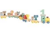 Kreative leker - Small Foot - Wooden Birthday Train with Animals - 12626
